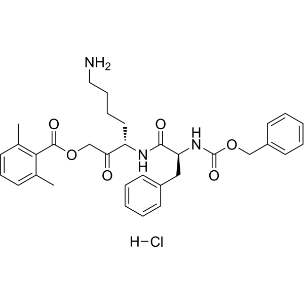 GB111-NH2 hydrochloride Chemische Struktur