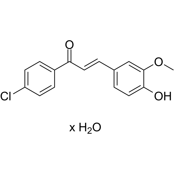 Chalcone 4 hydrate  Chemical Structure