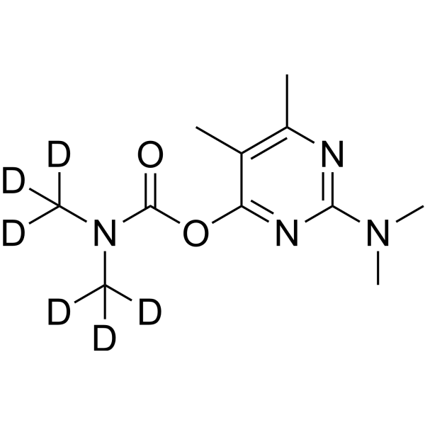 Pirimicarb-d6 Chemical Structure