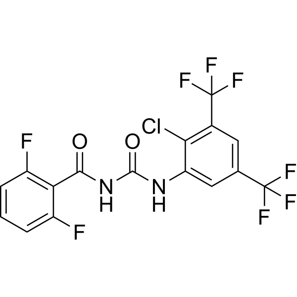 Bistrifluron 化学構造