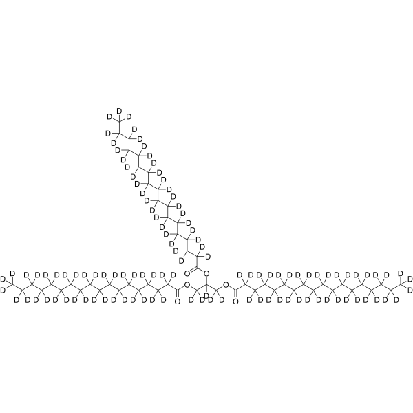 Tristearin-d40 Chemical Structure