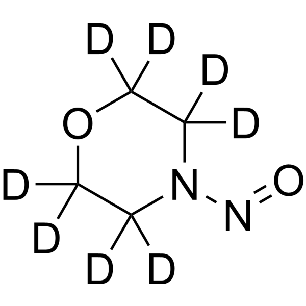 N-Nitrosomorpholine-d8 Chemical Structure