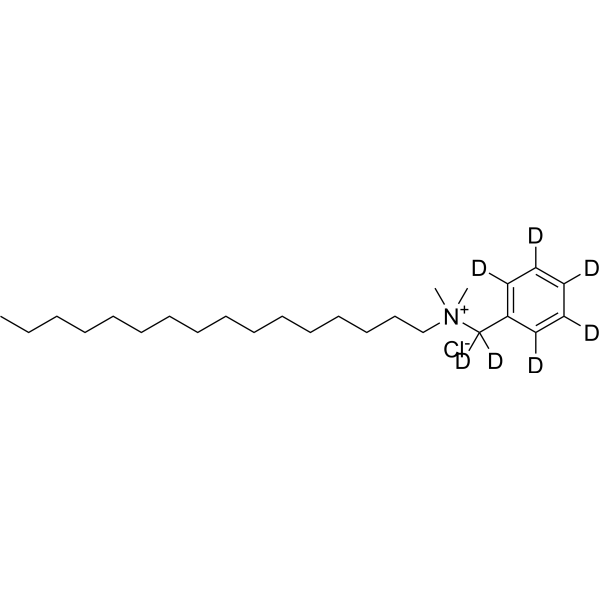 Cetalkonium Chloride-d7 Chemical Structure