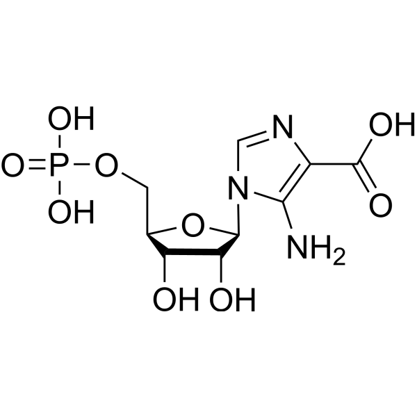 Carboxyaminoimidazole ribotide Chemical Structure