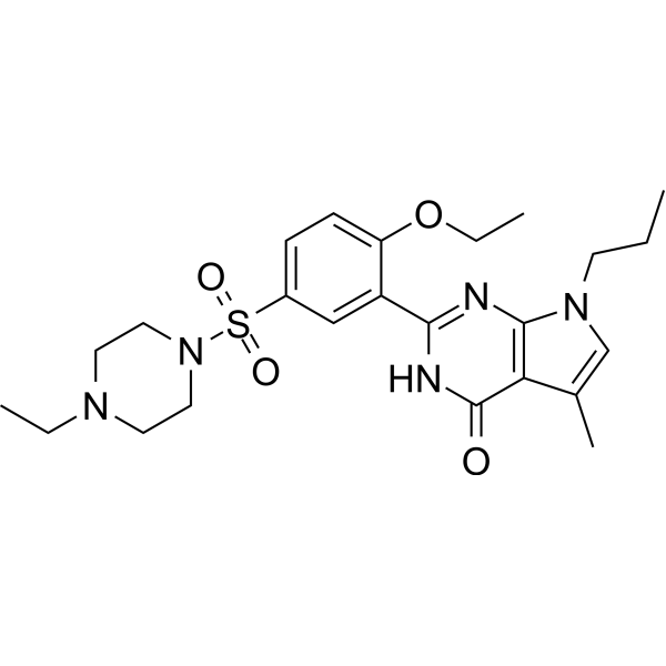 Yonkenafil Chemical Structure