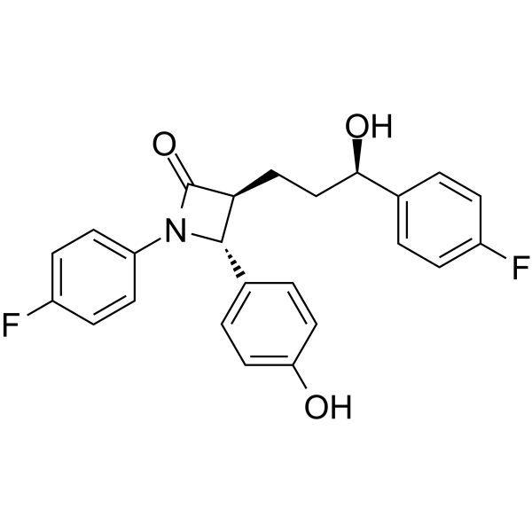 ent-Ezetimibe التركيب الكيميائي