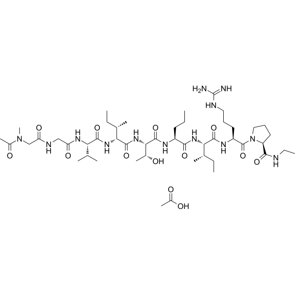 ABT-510 acetate 化学構造