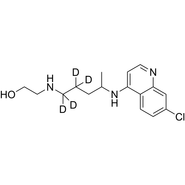 Cletoquine-d4-1 Chemische Struktur