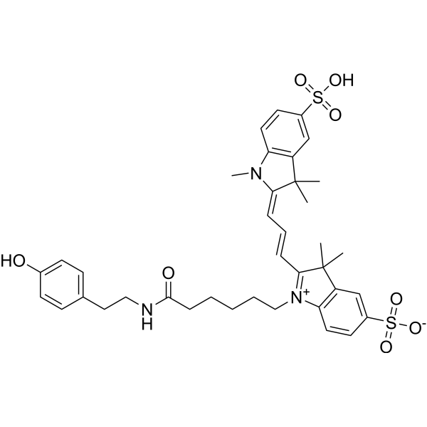 Cyanine 3 Tyramide methyl indole التركيب الكيميائي