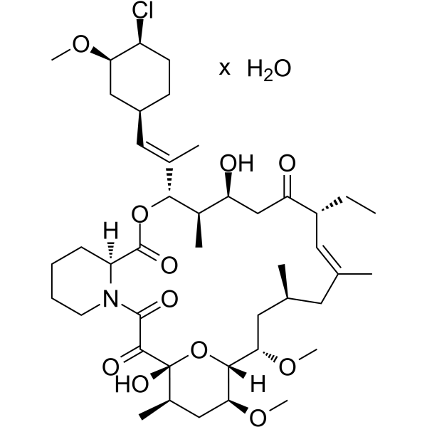 Pimecrolimus hydrate التركيب الكيميائي