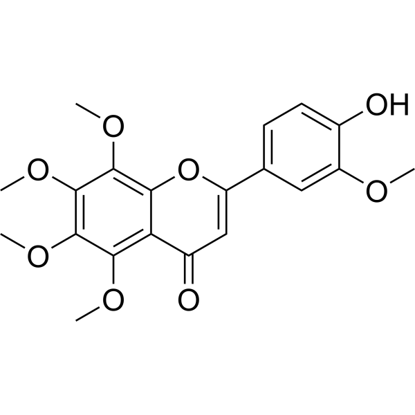 4′-Demethylnobiletin  Chemical Structure