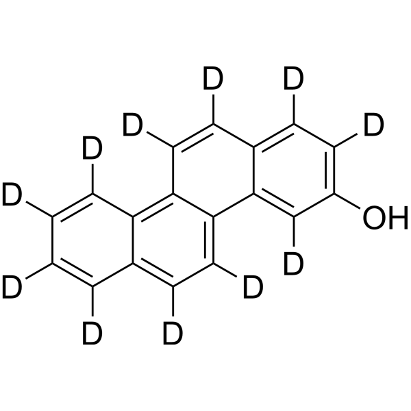 3-Hydroxychrysene-d11 التركيب الكيميائي