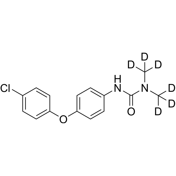 Chloroxuron-d6 التركيب الكيميائي