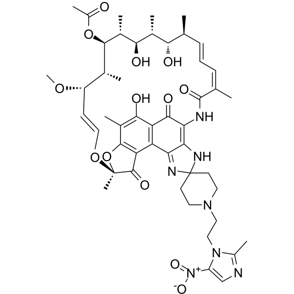 Rifasutenizol 化学構造