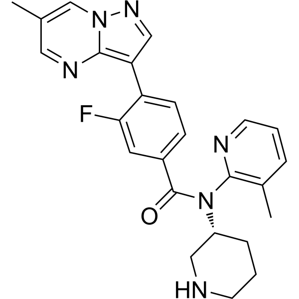 CD33 splicing modulator 1 التركيب الكيميائي