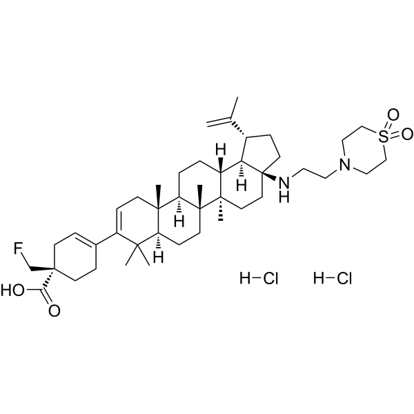 Fipravirimat dihydrochloride التركيب الكيميائي