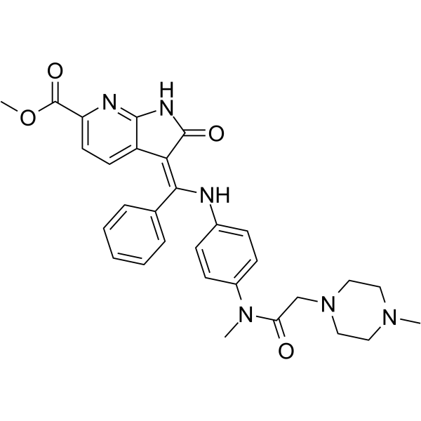 Ansornitinib  Chemical Structure