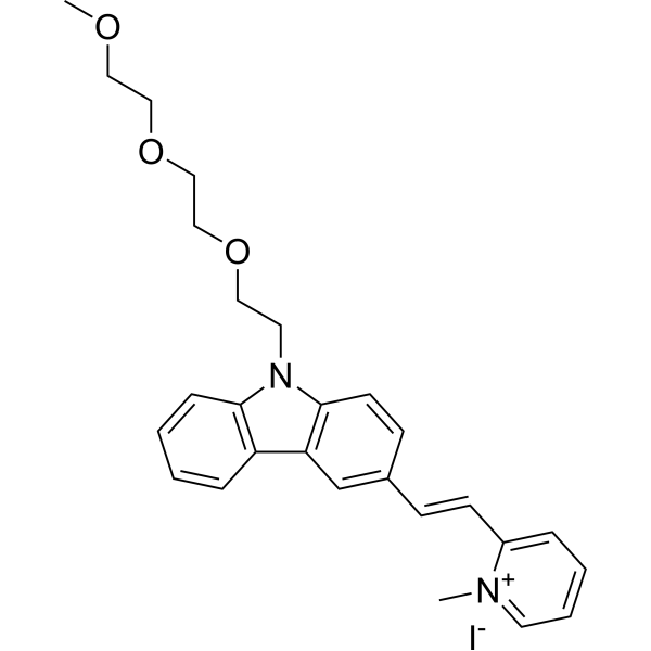 G-quadruplex DNA fluorescence probe 1 化学構造