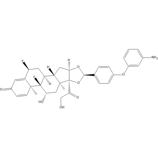 Glucocorticoid receptor agonist-2 التركيب الكيميائي