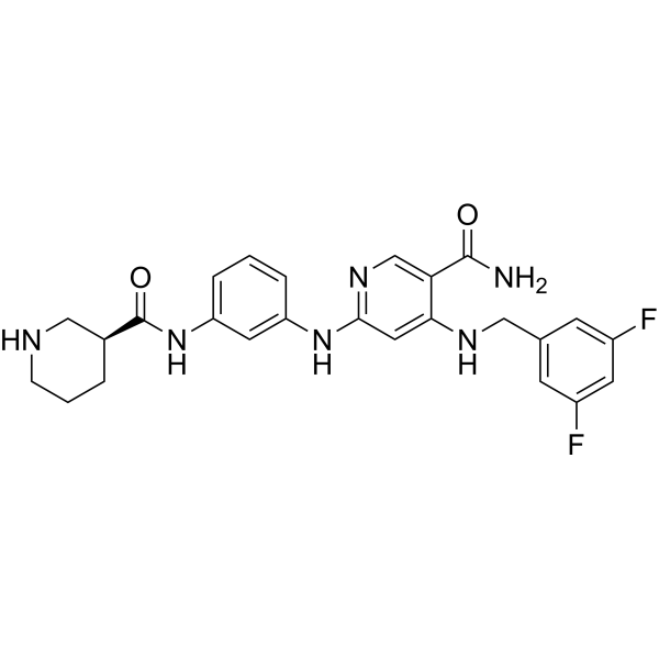 Nimucitinib Chemical Structure