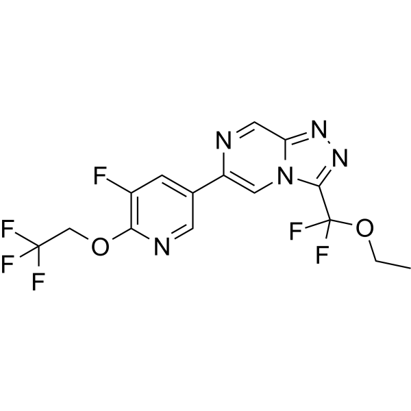 Relutrigine 化学構造