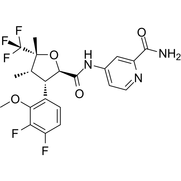 Suzetrigine التركيب الكيميائي