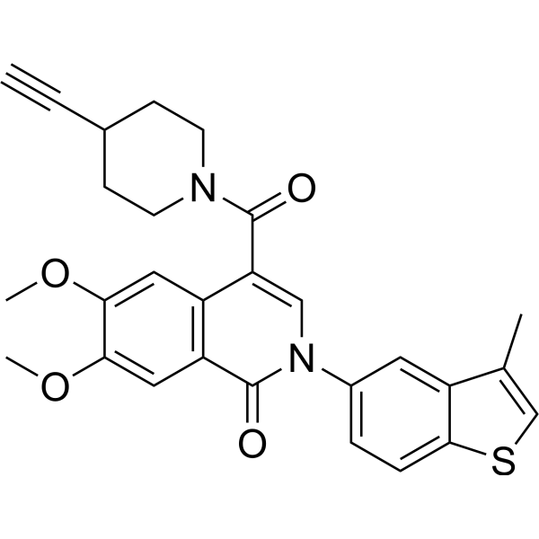 LPA5 antagonist 1 化学構造