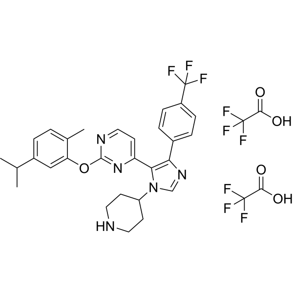 iBRD4-BD1 diTFA Chemical Structure