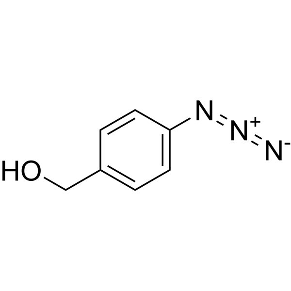 4-Azidobenzyl alcohol 化学構造