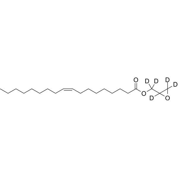 Glycidyl oleate-d5 التركيب الكيميائي