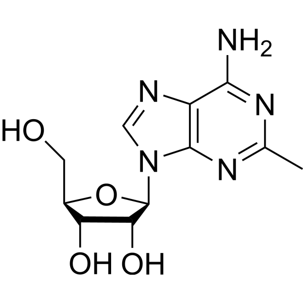 2-Methyladenosine  Chemical Structure