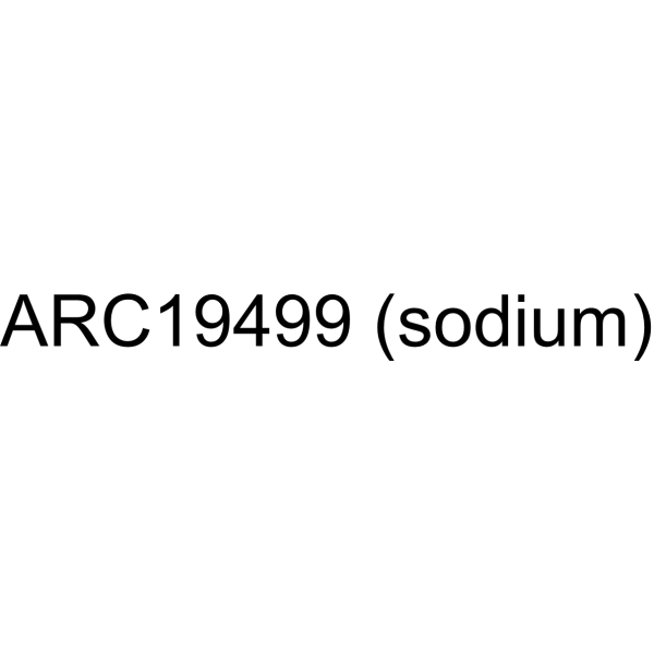 ARC19499 sodium 化学構造