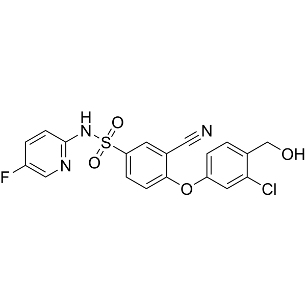 URAT1 inhibitor 8 化学構造