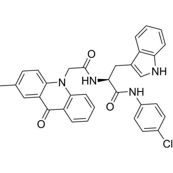 MARK4 inhibitor 4 التركيب الكيميائي