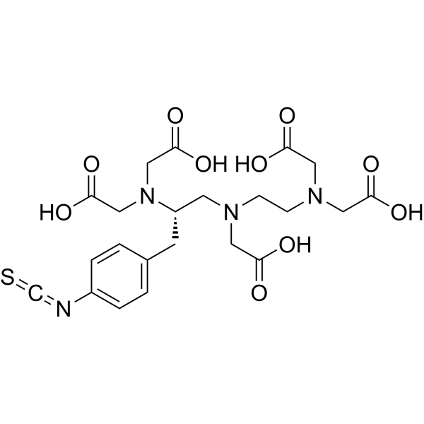 Bz-DTPA Chemische Struktur