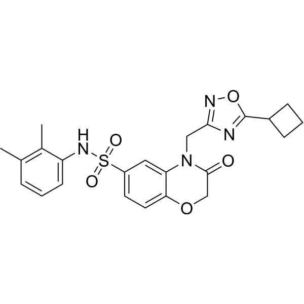 Beclin1-ATG14L interaction inhibitor 1  Chemical Structure