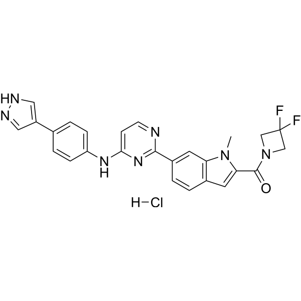 ROCK2-IN-6 hydrochloride التركيب الكيميائي