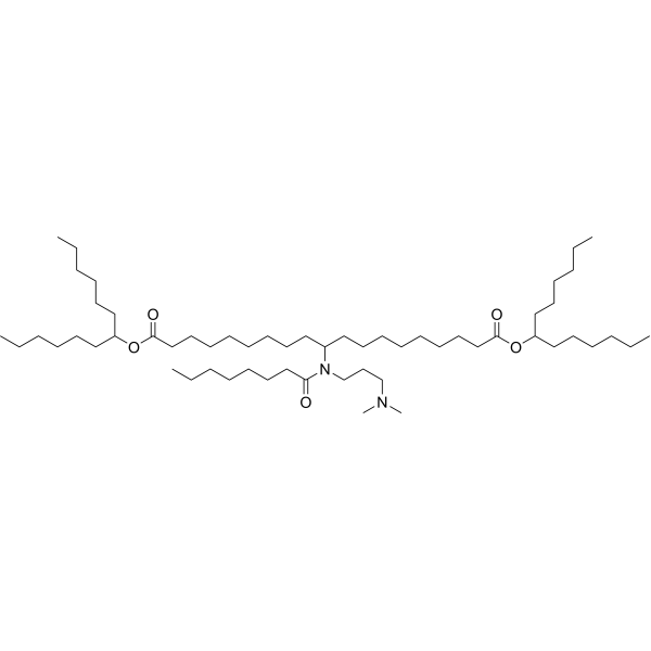 Ionizable lipid-1 التركيب الكيميائي