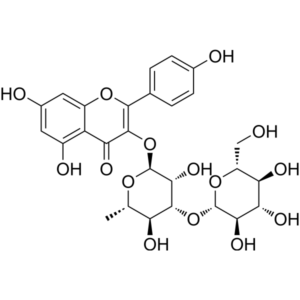 Ternatumoside II Chemische Struktur