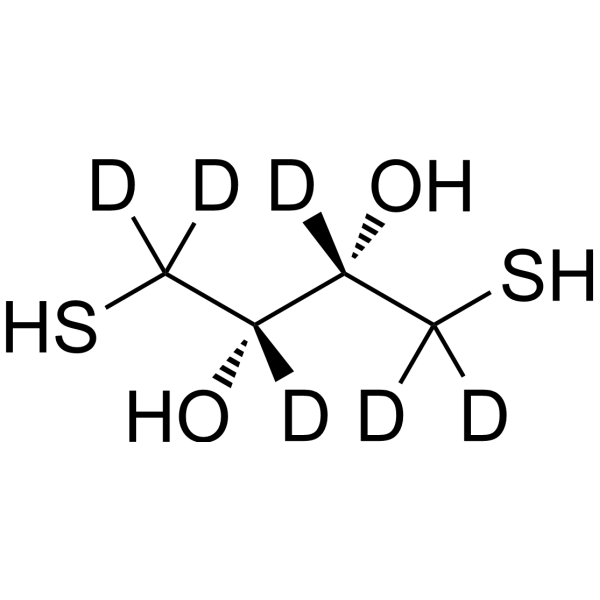 DL-dithiothreitol-d6 Chemical Structure