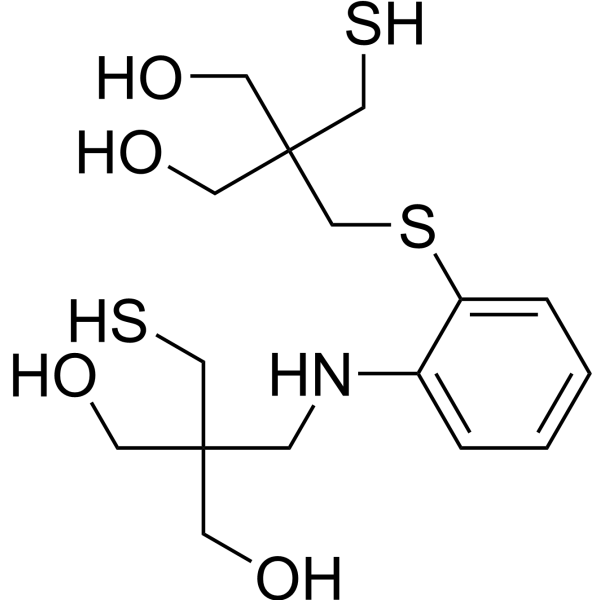 Cu(I) chelator 1 化学構造