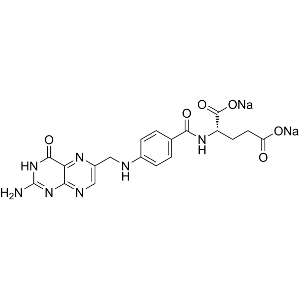 Folic acid disodium Chemical Structure