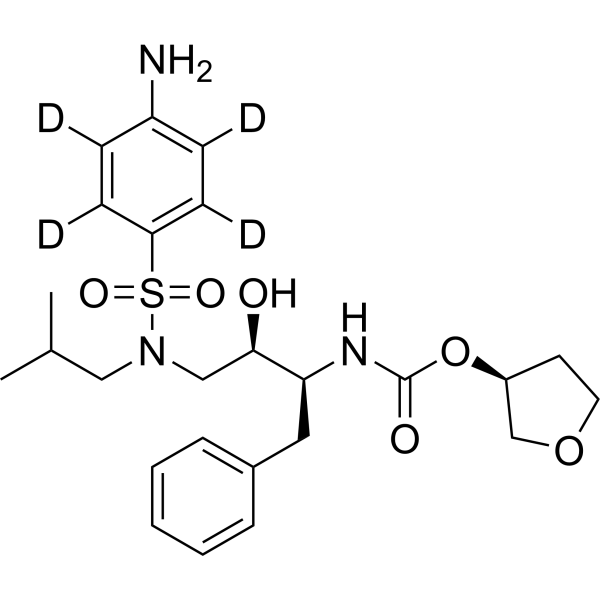 Amprenavir-d4-1  Chemical Structure