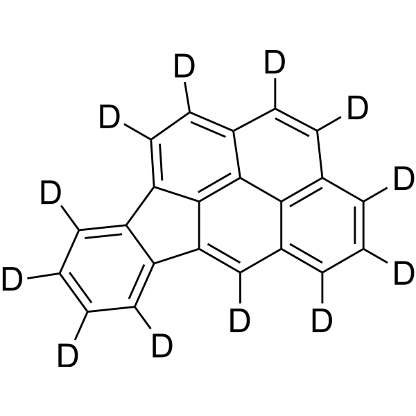 Indeno[1,2,3-cd]pyrene-d12 Chemical Structure