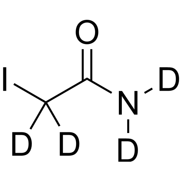 2-Iodoacetamide-d4  Chemical Structure