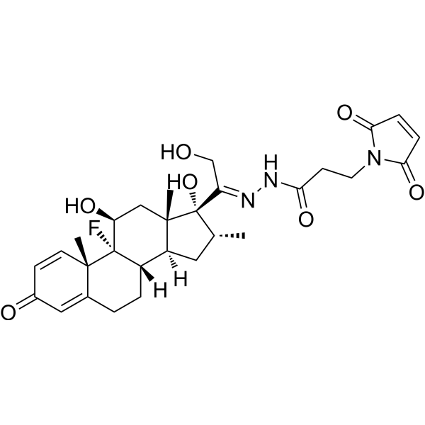 DEX-maleimide التركيب الكيميائي