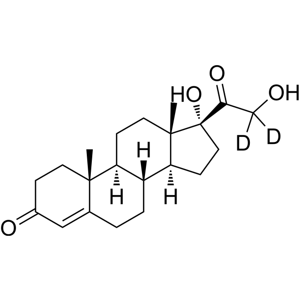 Cortodoxone-d2 化学構造