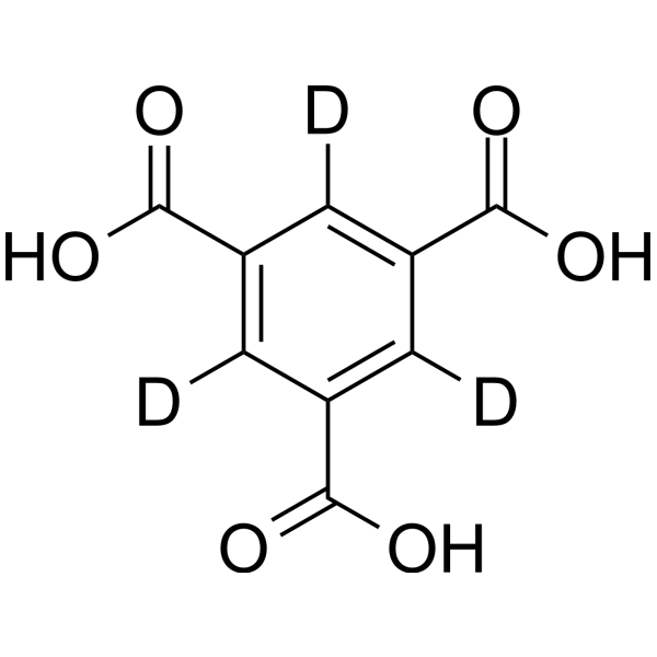 Benzene-1,3,5-tricarboxylic acid-d3 Chemical Structure