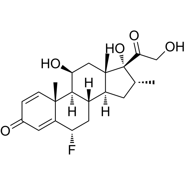 Paramethasone التركيب الكيميائي