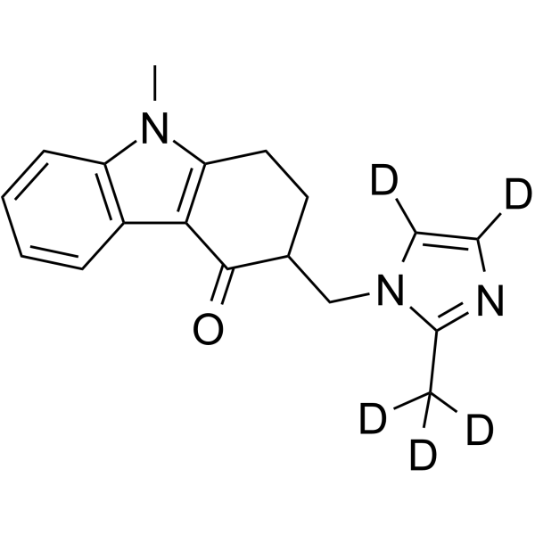 Ondansetron-d5 化学構造